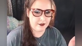 Smoking Girl Live Stream Chatting