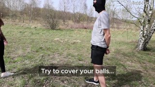 Every one of my bike trips ends like this - BALLBUSTING