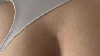 Hot big ass blonde girl in doggystyle