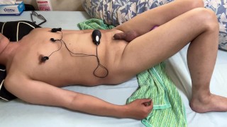 I was on the verge of fainting because of my dream electric masturbation.