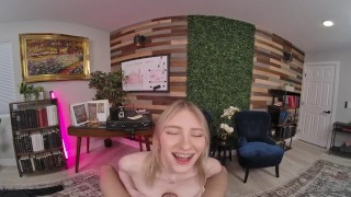 FuckPassVR - Melody Marks can't resist your charm, and her pussy can't resist your cock in VR