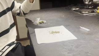 Petite Latina teen rides hard cock in cowgirl position