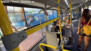 Fazendo uma viagem safada com a Loira Gostosa Damiana ✈️✈️