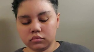 Quick show while in a public bathroom