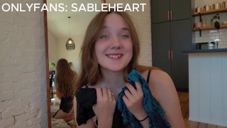 Transparent Dress Try On Haul that will make YOU CUM - Sableheart - 4k Porn