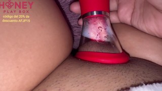 extreme sucker😮‍💨 sucks your orgasm!!! Brand Honeyplaybox