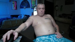 smoked and made first long movie. watch me get hard while watching porn and fuck a flesh toy angle 1