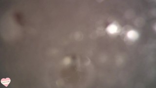 Vixen Chubby MILF Has Self-Care Sunday in the Shower With BIG Clear Dildo!