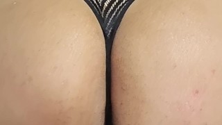 My wife ask for cock blinking her ass