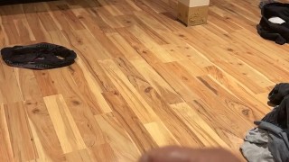 Teen Boy Stroking Wet Cock