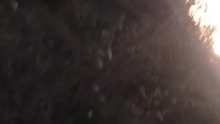 Dando pija en el monte!