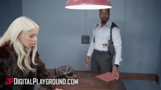 DIGITAL PLAYGROUND - Blonde Milf Bridgette B Gets Her Ass Fucked By Isiah Maxwell's Huge Dick