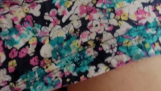 Petite Girl in Sundress Bouncing on My Dick with Her Big Booty