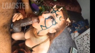 Sloppy blowjobs make your dick throb and burst