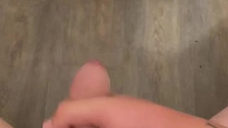18yo cock cums from masturbating