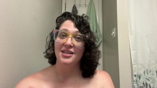 BBW Towel Drop Tease