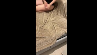 My sucks me off in the living room