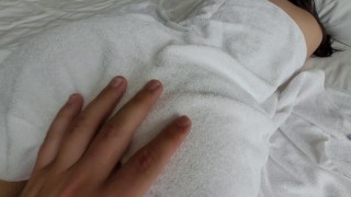 Oiled Massage for My Stepmom and Wasn't Expecting Her to Jerk Me Off