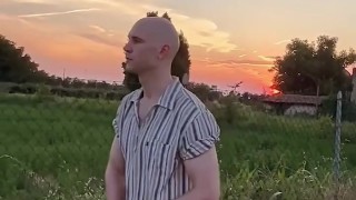 Golden hour in a European sunset 🌅✨