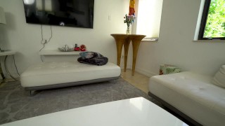 Walking in on Horny Big Tit Step Mom Playing with Tight Wet Pussy Milf Babe With Huge Boobs