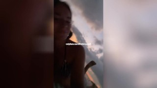 College Cutie Accidentally Leaks Pussy While Bending Over