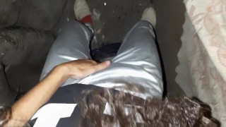 My neighbor and I masturbate together in the barn so that no one sees and cum many times - IkaSmokS