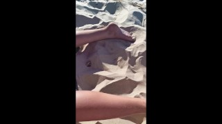 Virgin beach play, do you think anyone saw???