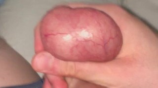 Jerking myself after a huge fuck with a 70 y/young