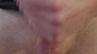 The climax with a dry orgasm