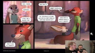 Furry Comic Dub: Zootopia Mystic Tantra by Adam Wan (Furry Hentai, Public, Double Penetration, Anal)