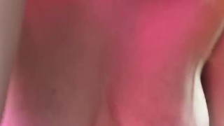 Horny Russian Pawg Riding Dildo Hard Moaning - Solo Female Orgasm with Big Tits Babe