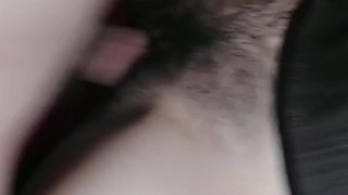 FAST CUM ON HAIRY PUSSY