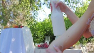 Yhivi and June's Naughty Messy Picnic