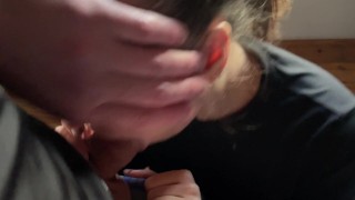 After the gym he sucks my cock with deep throat until I ejaculate. Cum in mouth