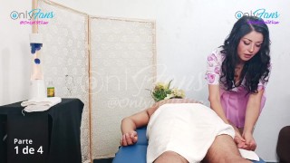 Masaje con final FELIZ PARTE 1/4