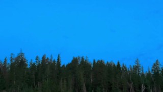 Tattooed brunette slut goes skinny dipping