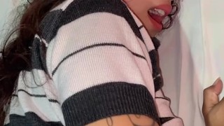 Amiga date cuenta, tu Novio fue a verte con la polla Orgasmeada