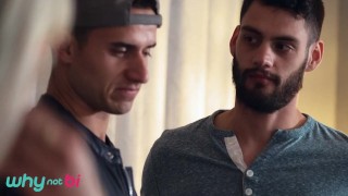 WHYNOTBI - An Ideal Day For A Bisexual 3some, Featuring Goldie Glock, Vinny Blackwood & Camden Clark