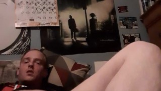 Anal play with vape juice bottle