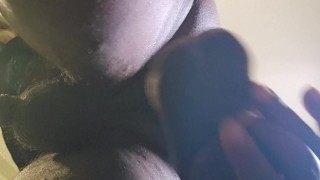 Didlo made me cum no hands