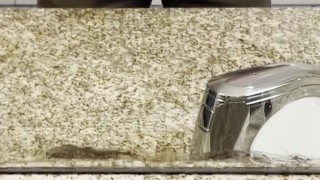 Edged for hours with cock ring, delayed at airport