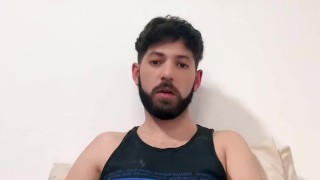big dick masturbation and cum fingering ass huge cumshot