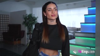 Argentine babe with AMAZING ASS Rubi Cosmo wants to become a porn goddess!
