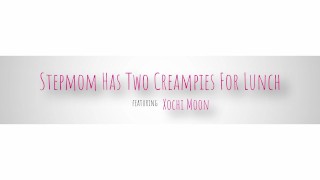 Tattooed MILF Xochi Moon Almost Caught Cheating with Stepson, Gets Two Creampies Instead S2:E9