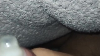 Masturbation with condom