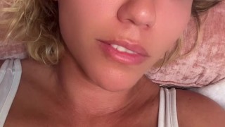 gasping and eye contact
