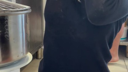 STRANGER CHALLENGE - I ask a stranger to fuck me in the stockroom of a pizzeria