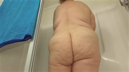 Big Boob busty milf white girl maid with hot juicy fat ass BBW SSBBW in mini dress panties clean