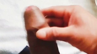 Black Twinks Join Straight Guy for Group Masturbation