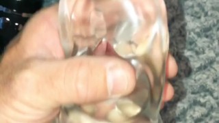 using my Adam & Eve Vibrating and Sucking Stroker Toy